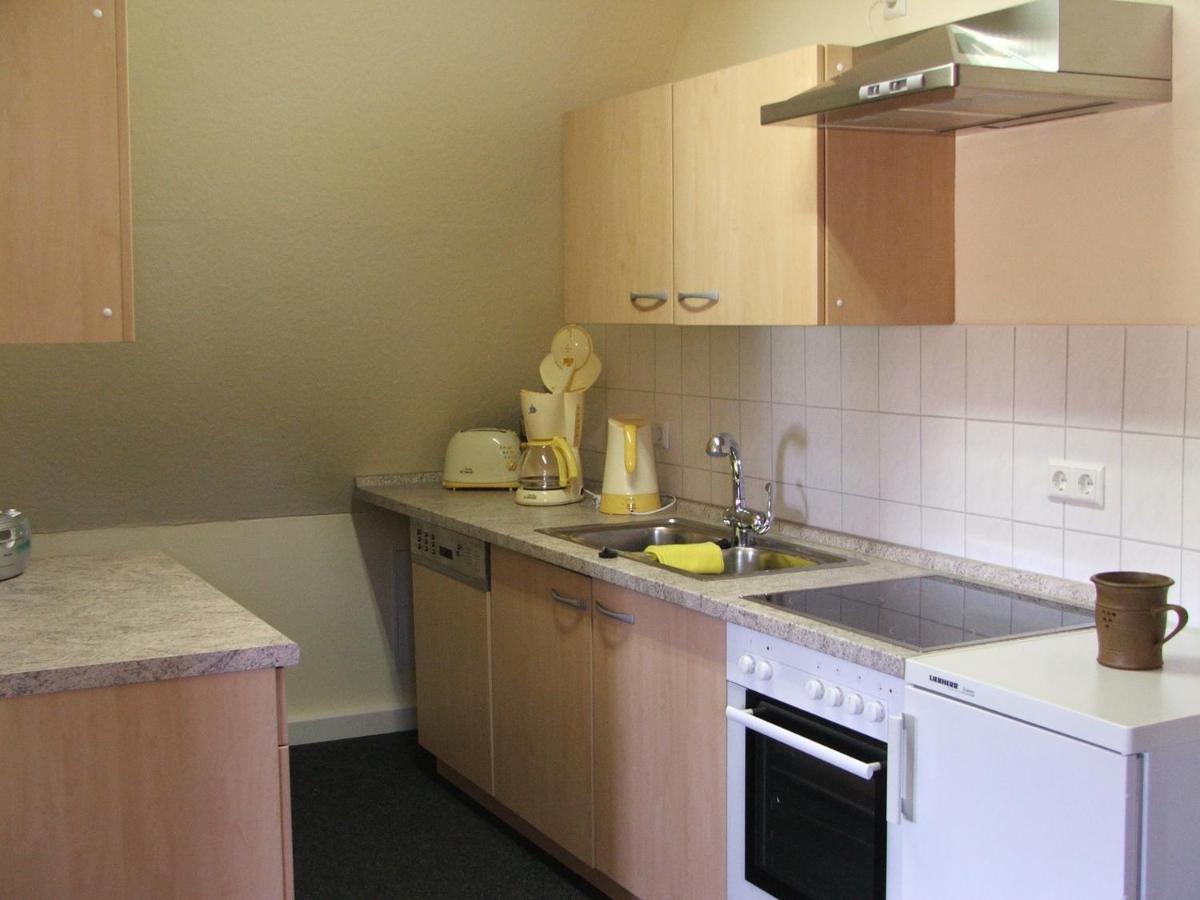 Ferienwohnung B Gaestehaus Muehlenstein Bad Sulze Bagian luar foto